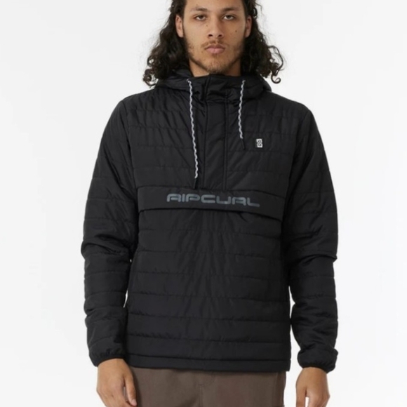 RIP CURL NEW Search Anorak Puffer Pullover Hoodie